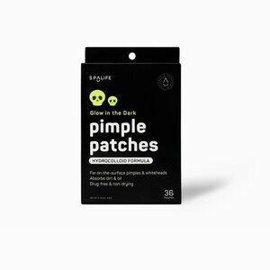 SpaLife Glow in the Dark Skulls Halloween Pimple Patches 72